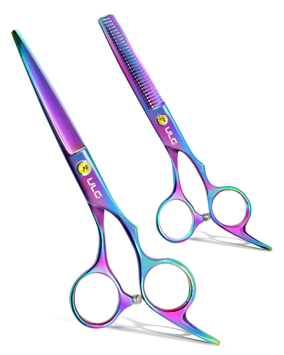 ULG Professional Hair Scissors with right-handed razor edge for precise cuts