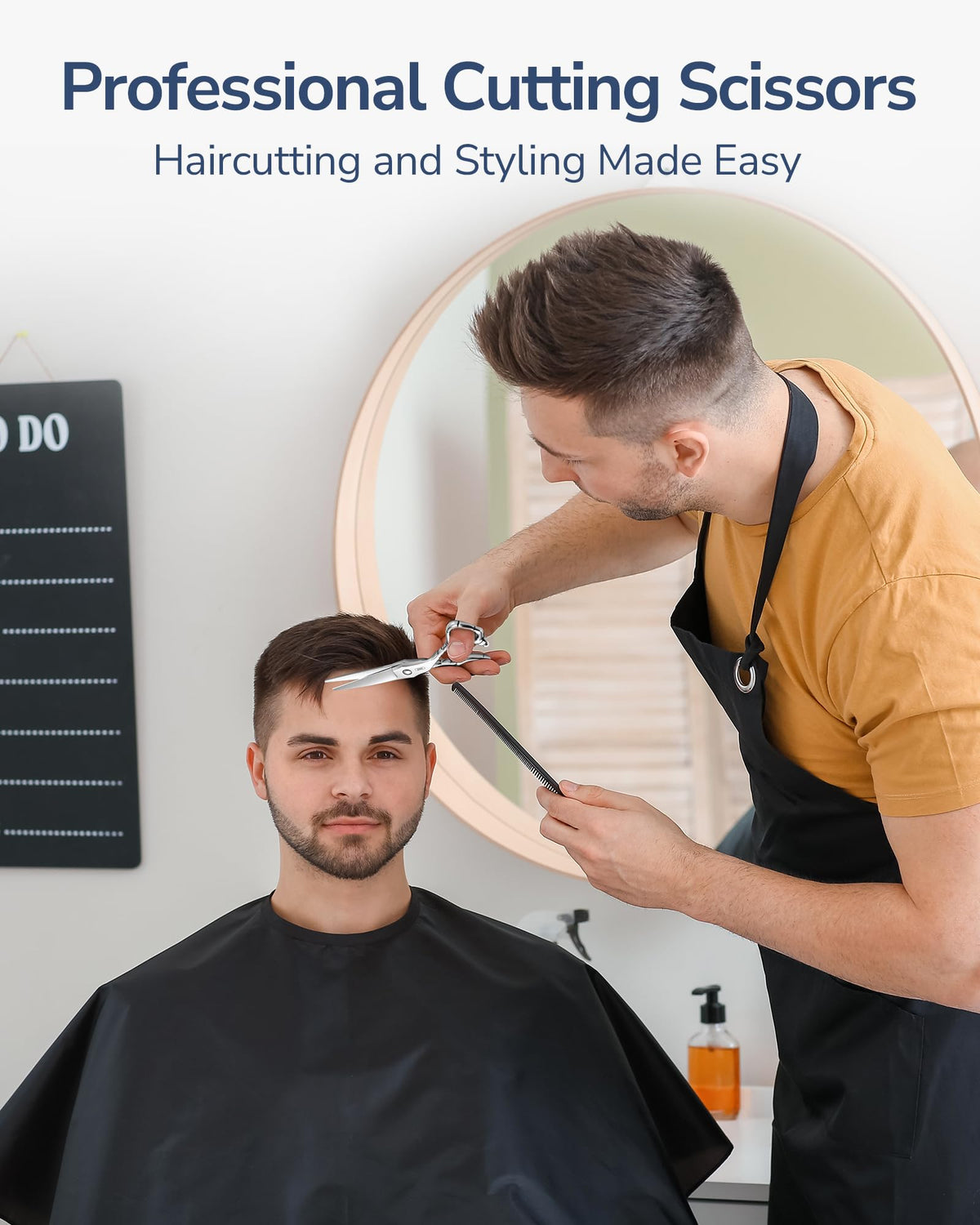 Versatile use for home or salon with ULG cutting scissors