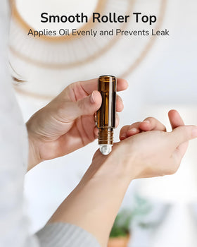 ULG stainless steel roller ball enables smooth, mess-free oil applications.