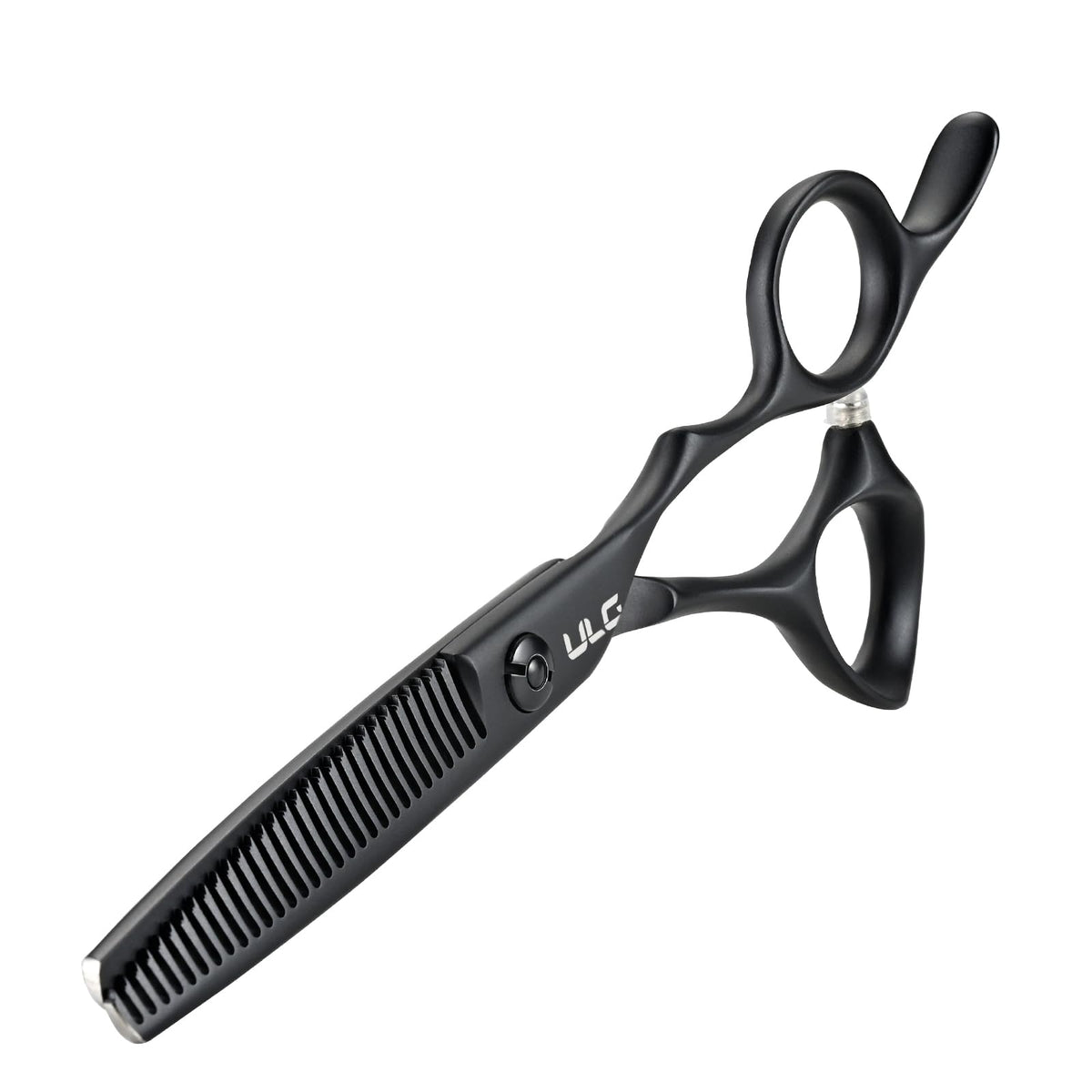 ULG Texturizing Shears 30-teeth thinning blades for precise volume control.