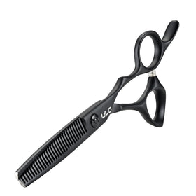 ULG Texturizing Shears 30-teeth thinning blades for precise volume control.