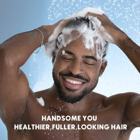 ulluxe castor oil complex visual, nourishing hair shaft and resilience