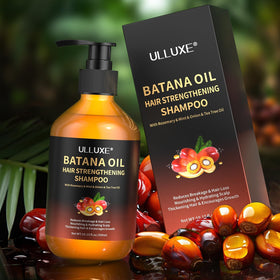 Ulluxe packaging and label on box showcasing brand and sustainable approach.