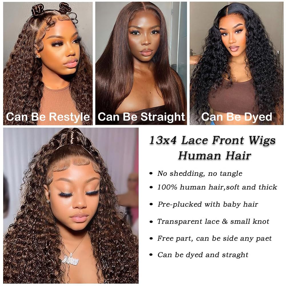ULOVE HAIR chocolate brown wig ideal for weddings and celebrations.