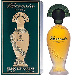 Ulric De Varens Varensia bottle pour close-up for a sensory moment.