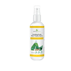UltimateVitality Soothing Scalp Spray bottle for calm, hydrated scalp and hair care.