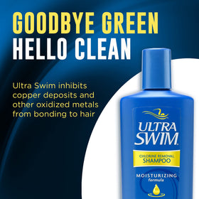 Foamy application showing gentle cleansing after swimming