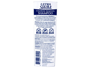 UltraSwim protective coating on hair after wash helps resist chlorine later.