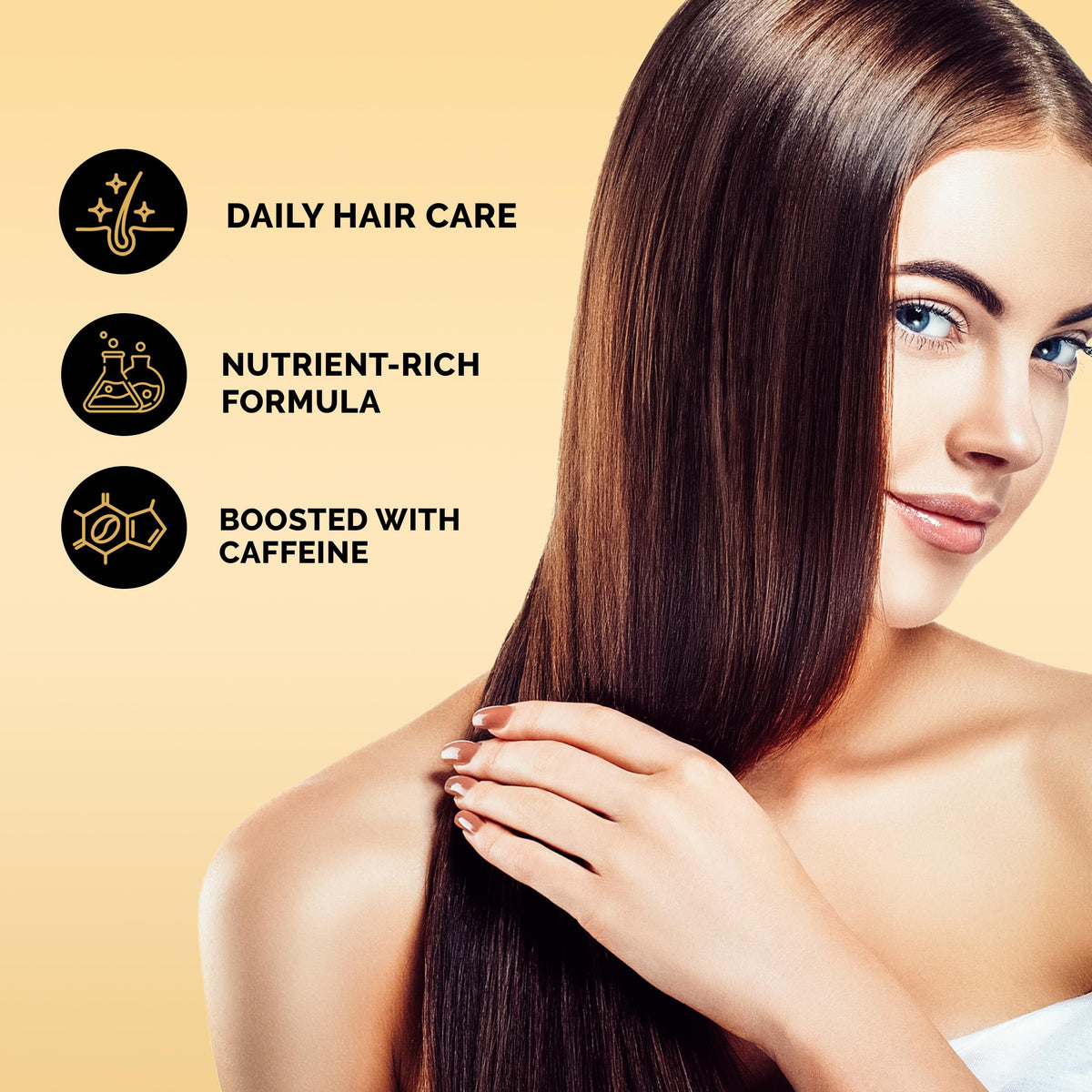 Ultrax Labs Hair Plush Serum close-up reveals glossy, premium formula.