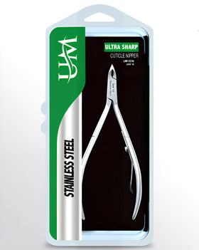 UM Supplies Cuticle Trimmer blade close-up showing precision for manicures
