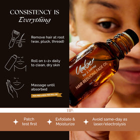 Sensitive skin-friendly formula from Umber By J. Lenay suitable for facial and body areas.