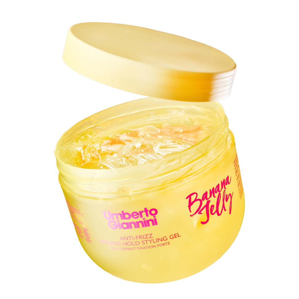 Umberto Giannini Banana Jelly glides through curls for smooth definition and control