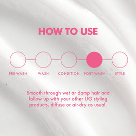 Eco-friendly packaging and clean vegan formula of Curl Jelly Smoothie.