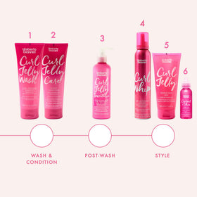 Curl Jelly Smoothie supports air-drying or diffusion for a smooth finish.