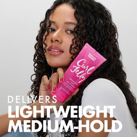 Umberto Giannini curls defined on waves after jelly application.
