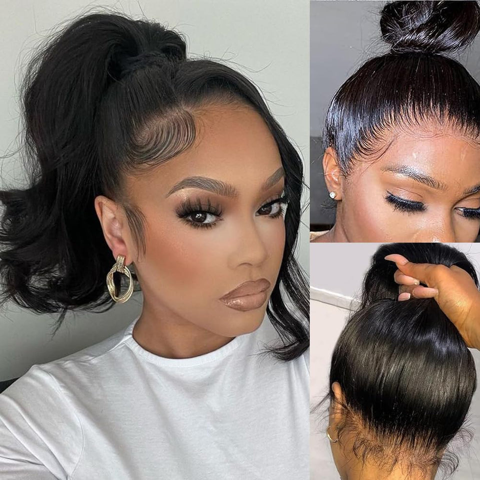 Umeiw 360 lace-front wig with baby hair for natural edges and daily styling.