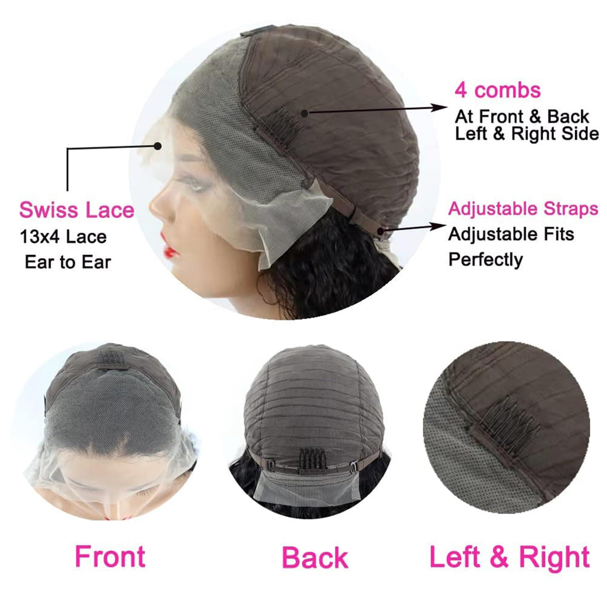 Umeiw body wave texture provides versatile styling with natural movement.