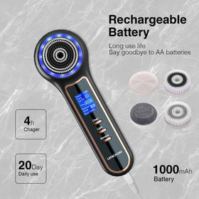 Umickoo detachable heads for easy cleaning and storage