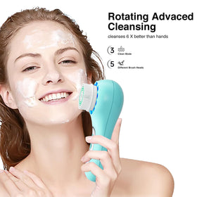 Umickoo brush modes Gentle Daily and Deep for skin needs