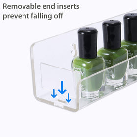 Umirokin anti-slip end inserts keep bottles secure during busy days.
