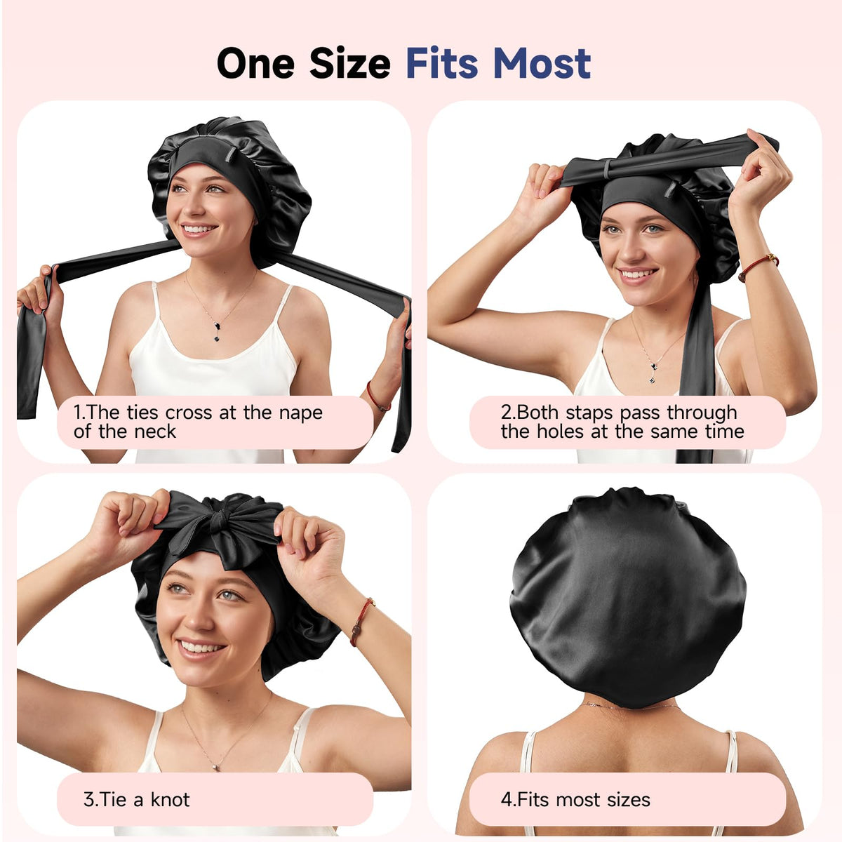 Umisleep lightweight breathable silk offers all-night comfort for sensitive scalps
