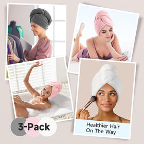Umisleep kids-friendly towel wrap demonstrated for family use.