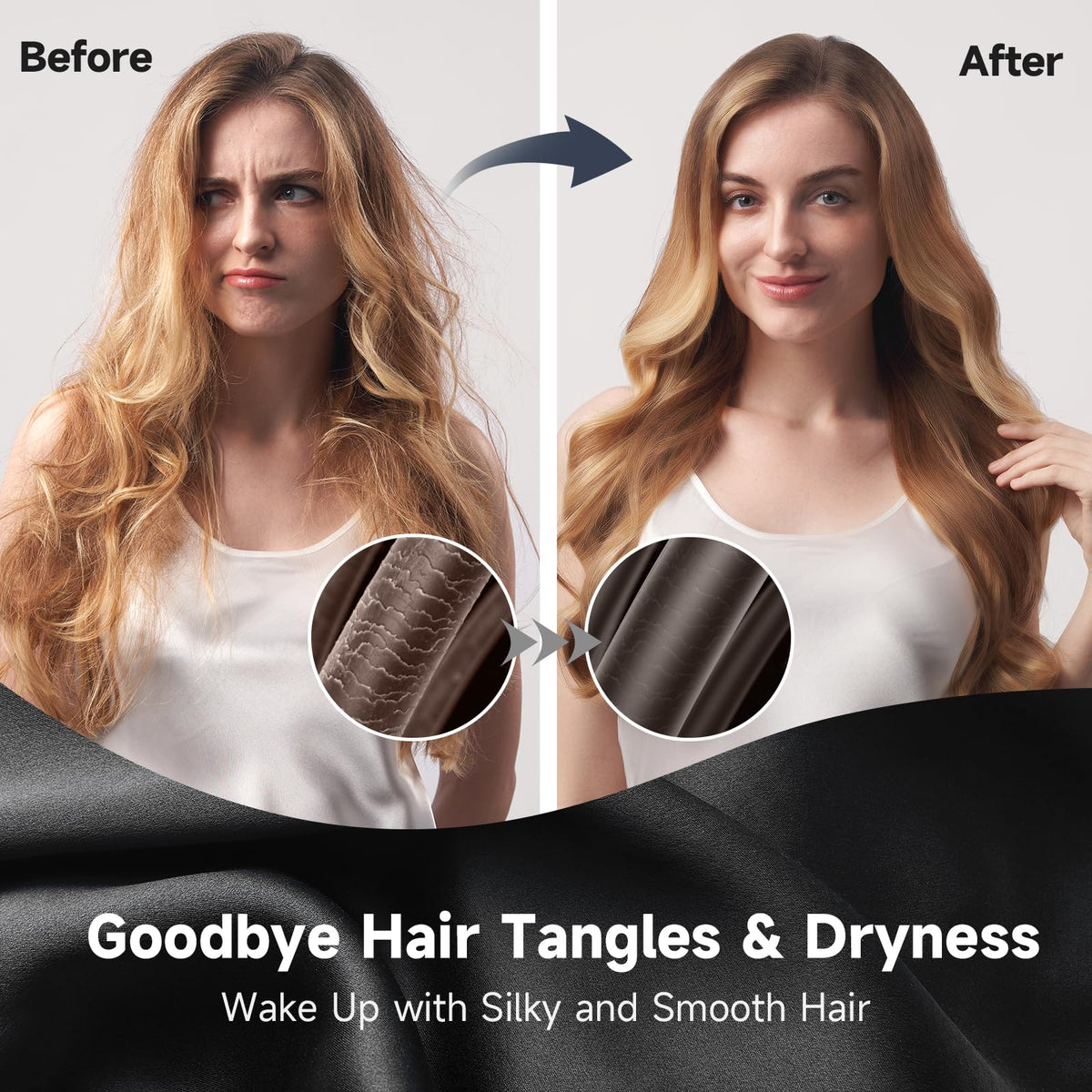 Double-layer Umisleep silk bonnet emphasizes durability and extra softness
