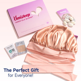 Umisleep silk bonnet comes in gift-ready packaging suitable for gifting.