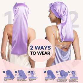 Umisleep silk bonnet OEKO TEX certified for safe sleep