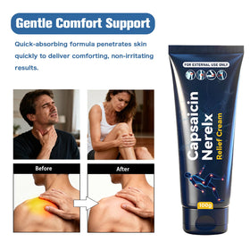 Umizze Fast-absorbing non-greasy formula highlights light texture for joints.