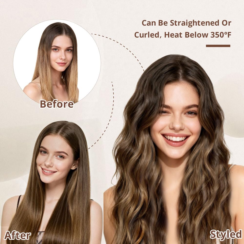 Umuse wedding-ready clip-ins create a fuller look for special occasions.