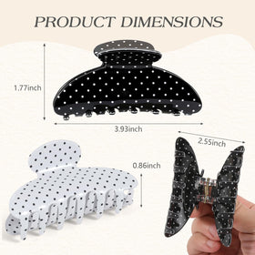 Unbednigt claw clip for thick hair maintains updos without slipping during daily activities.