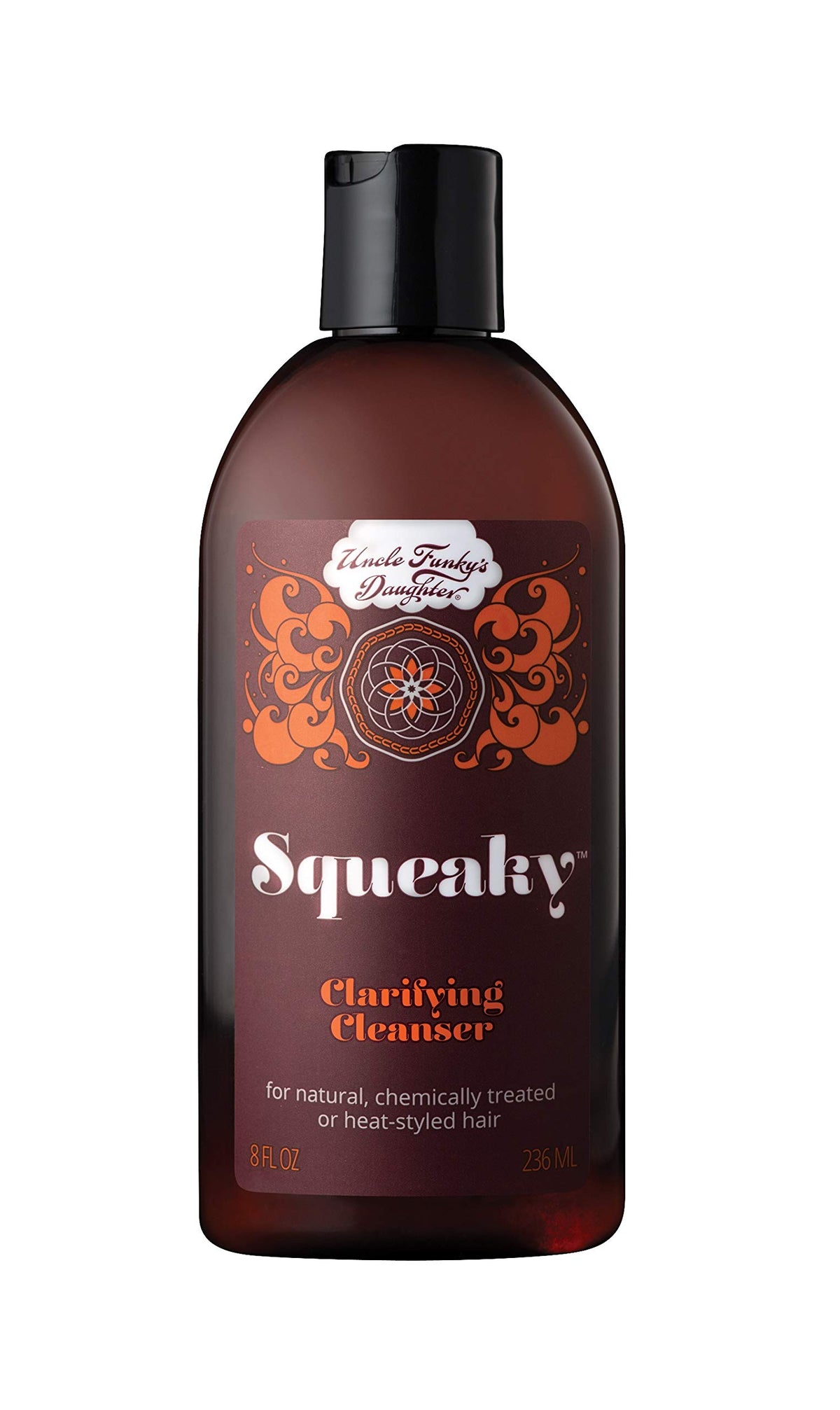Usage shot of applying Uncle Funky’s Daughter Squeaky cleanser on hair