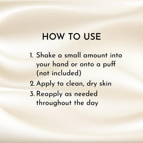 Underarms application with Herb and Root lavender powder highlights anti-chafe protection