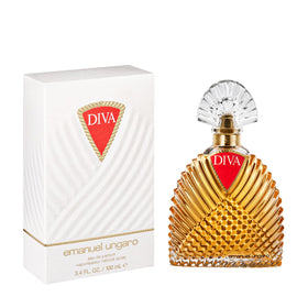 Ungaro Diva bottle close-up showing luxurious design.