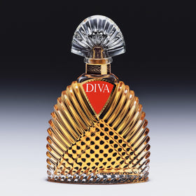 Ungaro Diva with rose petals and amber tones for romance.