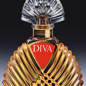 Ungaro Diva bottle glows with warm amber hues for evening wear.