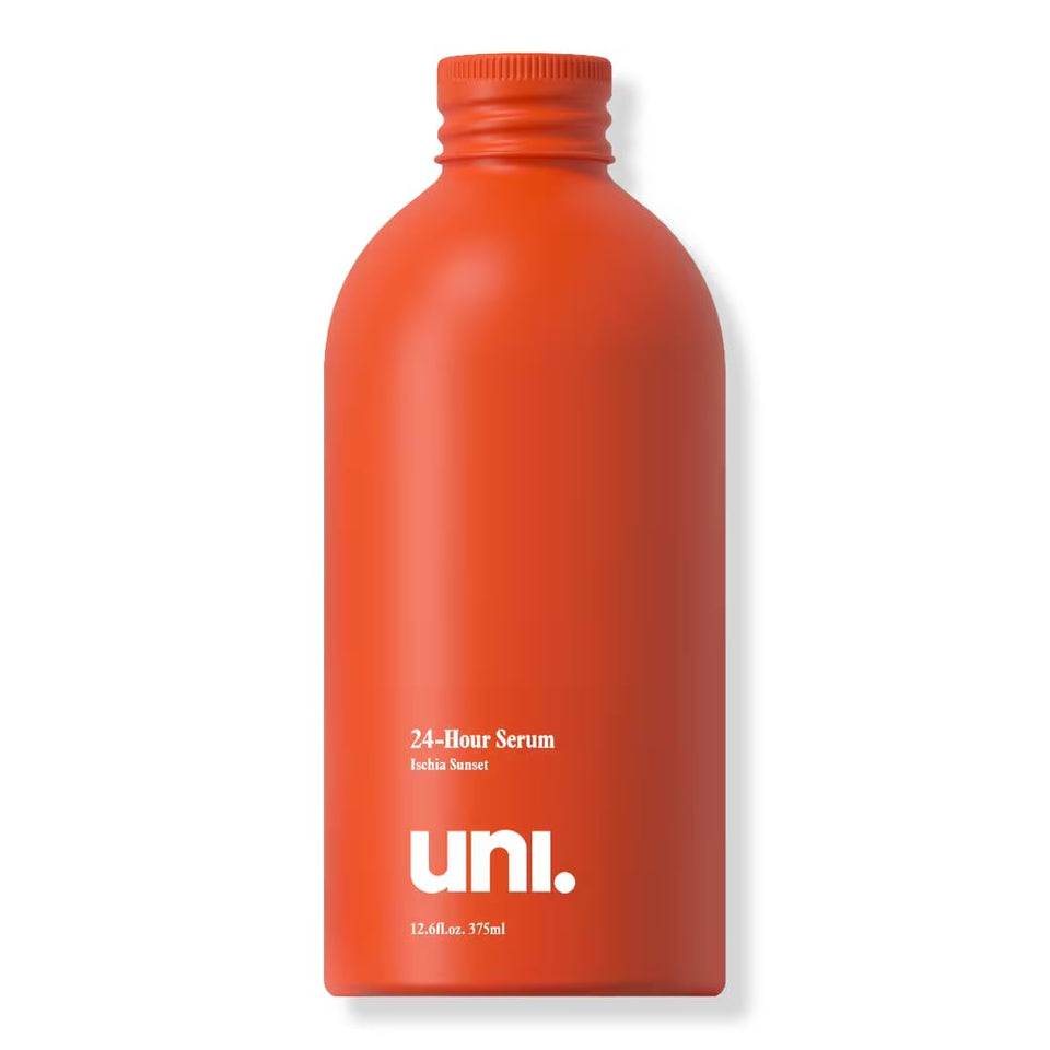 Uni 24-Hour Hydrating Body Serum Refill bottle and refill packaging for long-lasting moisture