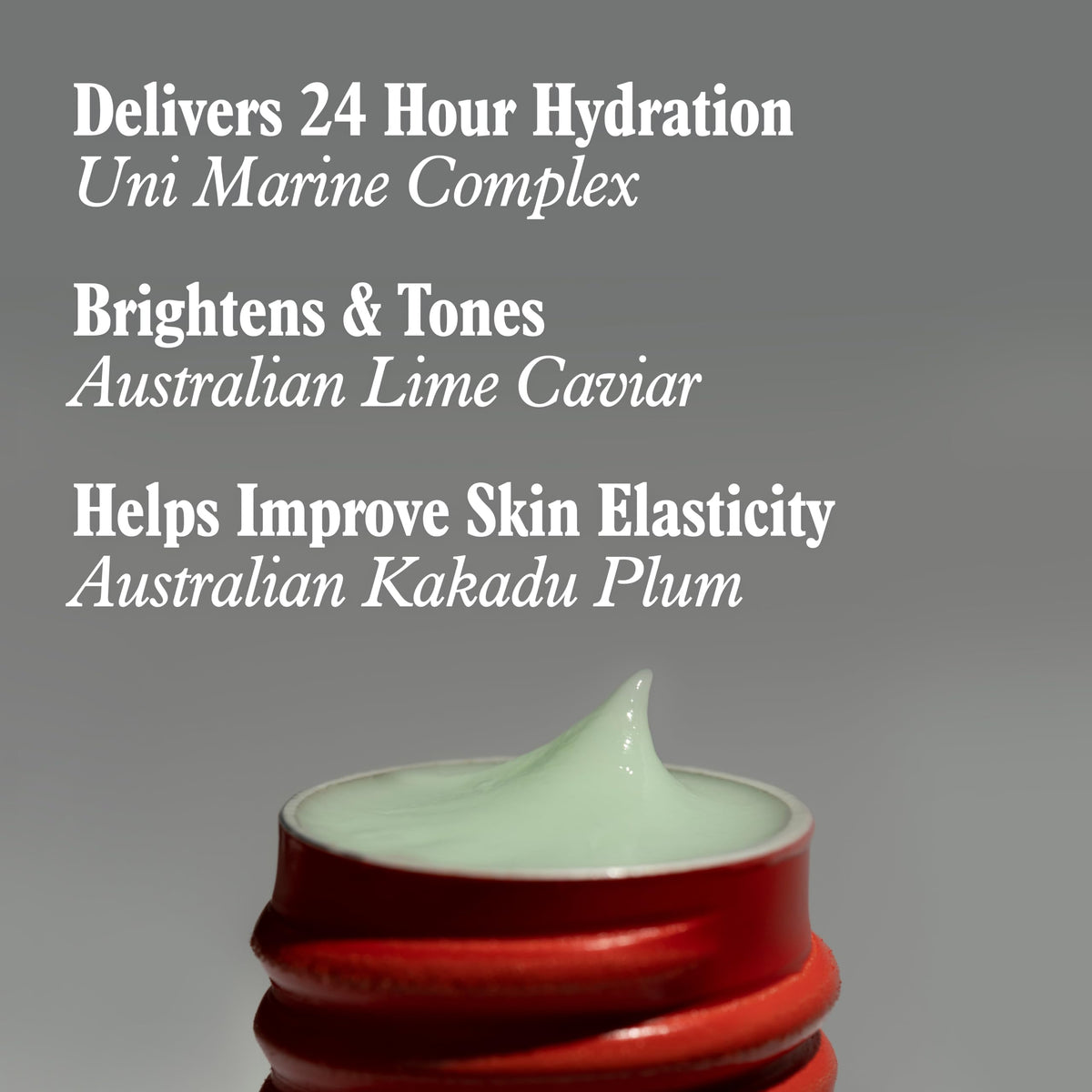 Uni Marine Complex Hydration close-up illustrating fast absorption and moisture retention