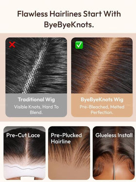 UNICE Bye Bye Knots hd lace closure ready for styling
