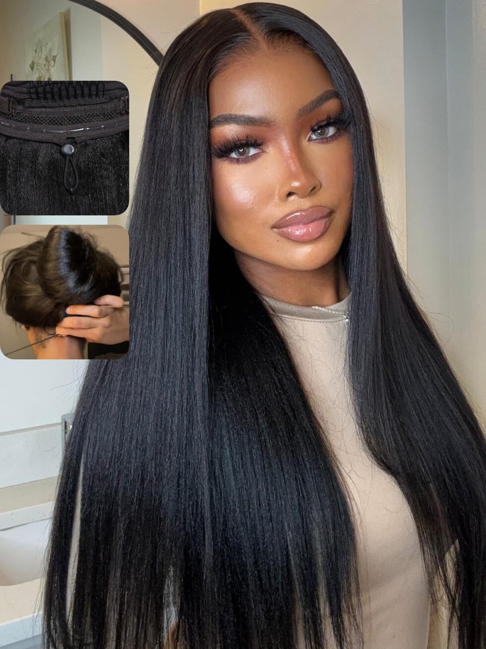 UNICE Bye Bye Knots Wig front view with natural hairline and versatility