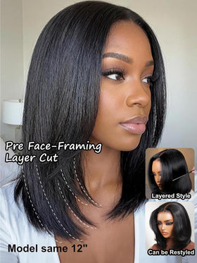UNICE Bye Bye Slip bleached knots for an undetectable hairline.