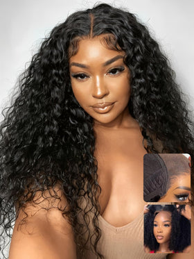 UNICE Bye Bye Slip Wig Water Wave 20-inch for natural movement and long-lasting style.