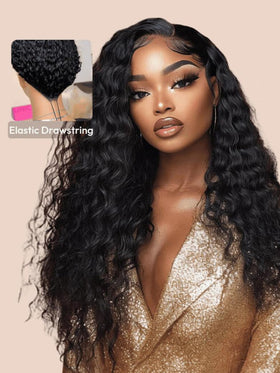 UNICE glueless wig with drawstring back for secure all-day fit.