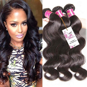 UNICE Hair three bundles weft detail, strong and tangle-free
