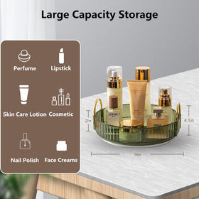 UNICOMVSX dresser organizer stores lipstick and nail polish tidy.
