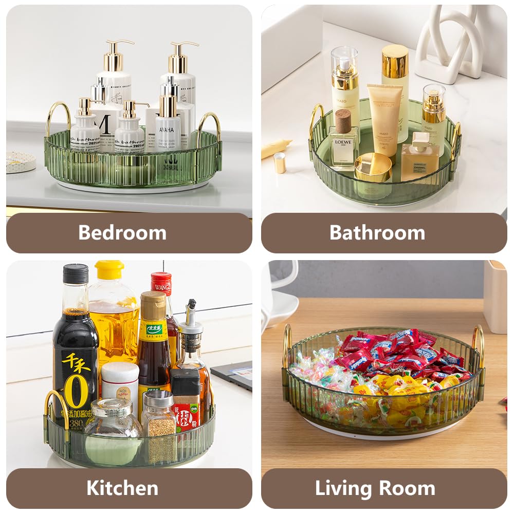 UNICOMVSX perfume and cosmetics organizer holds bottles securely.