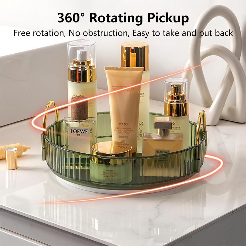 UNICOMVSX 360-degree spin organizer viewed from the side showing compact storage.