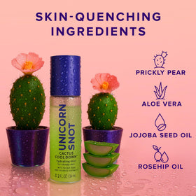 Unicorn Snot Aloe-Jojoba-Rosehip blend for nourishing hydration