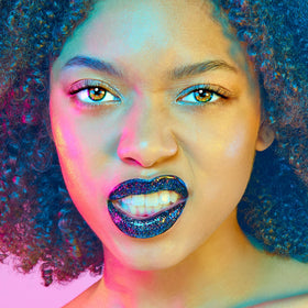 UNICORN SNOT Quiet Riot vegan cruelty-free label emphasizes ethical beauty choices.